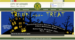 Desktop Screenshot of kenner.la.us